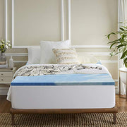 Sleep Innovations 2-inch Memory Foam Mattress Topper, Queen, Made in The USA